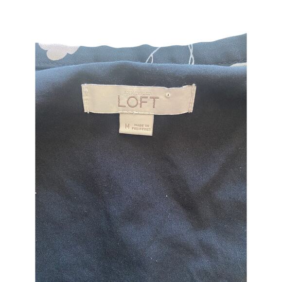 ANN TAYLOR LOFT CHERRY BLOSSOM CIRCLE SKIRT SIZE MEDIUM - Picture 5 of 6